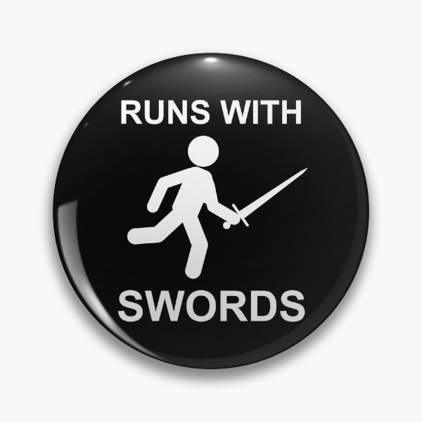 Item preview, Runs With Swords designed and sold by emovendo.