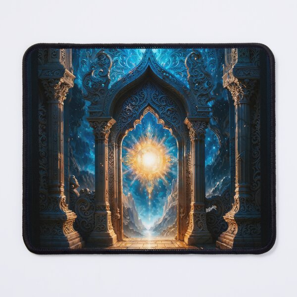 Item preview, The Temple Of Light Stunning AI Concept Mystical Art by Xzendor7 designed and sold by Xzendor7 Digital Art Creations.