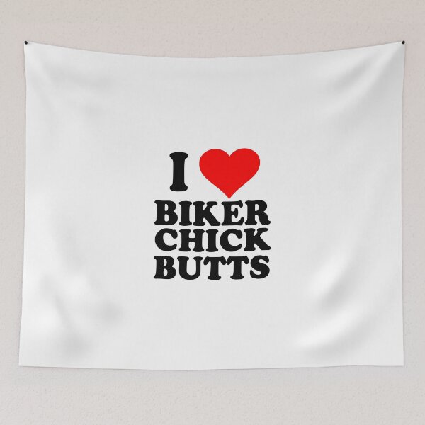 Item preview, I heart biker chick butts designed and sold by Cetaceous.