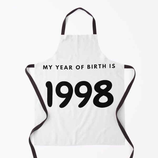 Item preview, My Year of Birth is 1998 designed and sold by LittleWorldShop.