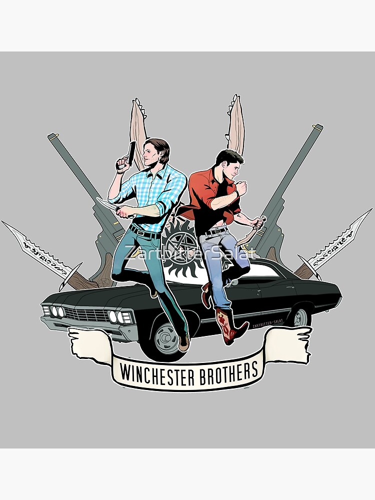 Disover Winchester Brothers Premium Matte Vertical Poster