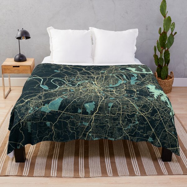 Item preview, Nashville City Map of Tennessee, USA - Summer designed and sold by deMAP.
