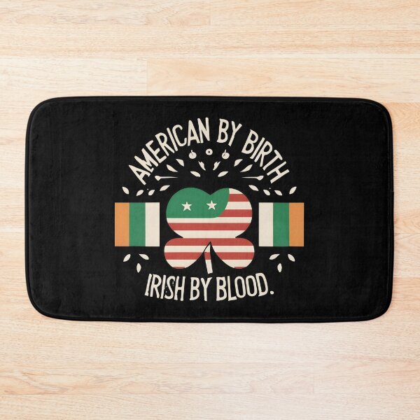 Item preview, American By Birth Irish By Blood designed and sold by JustCrafted.