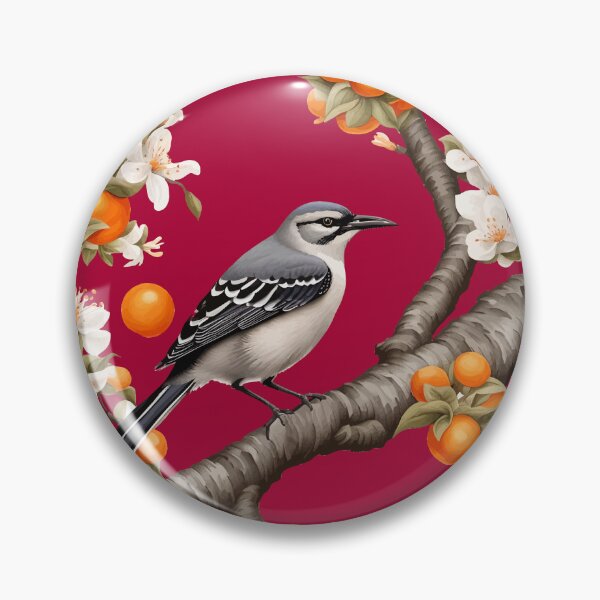Item preview, Mockingbird And Florida Orange Blossom designed and sold by taiche.