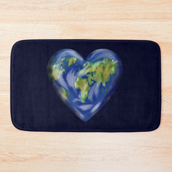 Item preview, Earth day - Earth Heart in Space designed and sold by Danicus666.