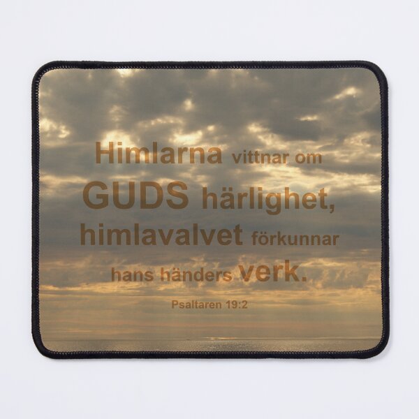 Item preview, Psalm 19:2 in Swedish designed and sold by NBiblePosters.