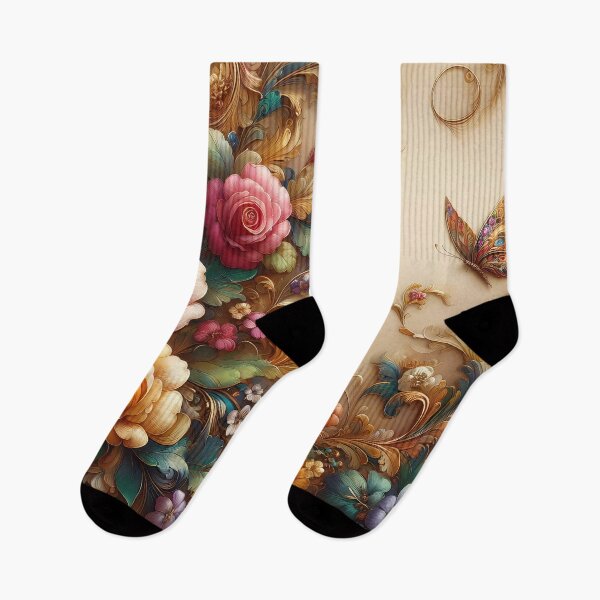 Item preview, Baroque Blossoms: An Opulent Floral Symphony designed and sold by Vitalka-uk.