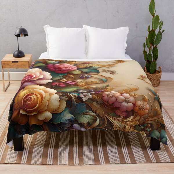 Item preview, Baroque Blossoms: An Opulent Floral Symphony designed and sold by Vitalka-uk.