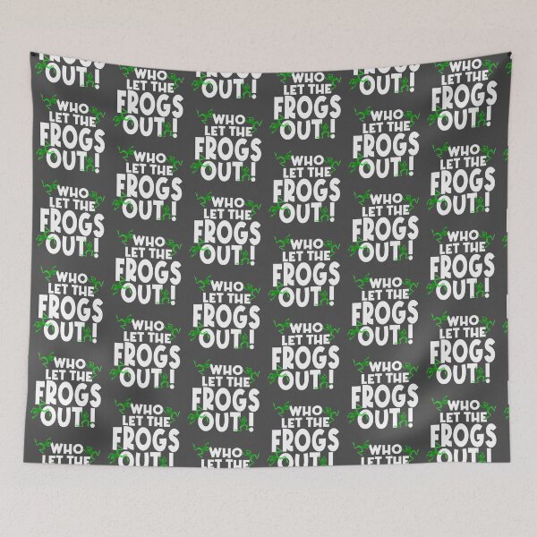 Item preview, Funny Passover who let the frogs out designed and sold by Colorfulman.