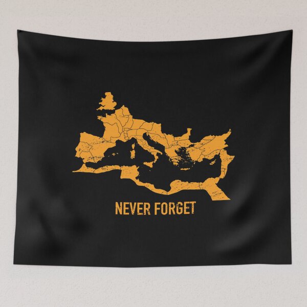Item preview, The Roman Empire Map designed and sold by VictoriaLinton.
