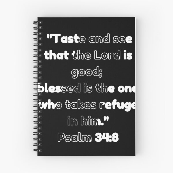 Item preview, Psalm 34:8 designed and sold by Calli_Designs.