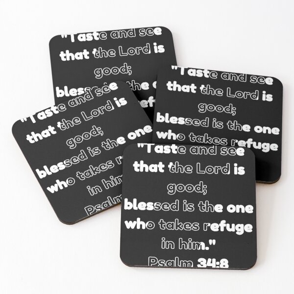 Item preview, Psalm 34:8 designed and sold by Calli_Designs.