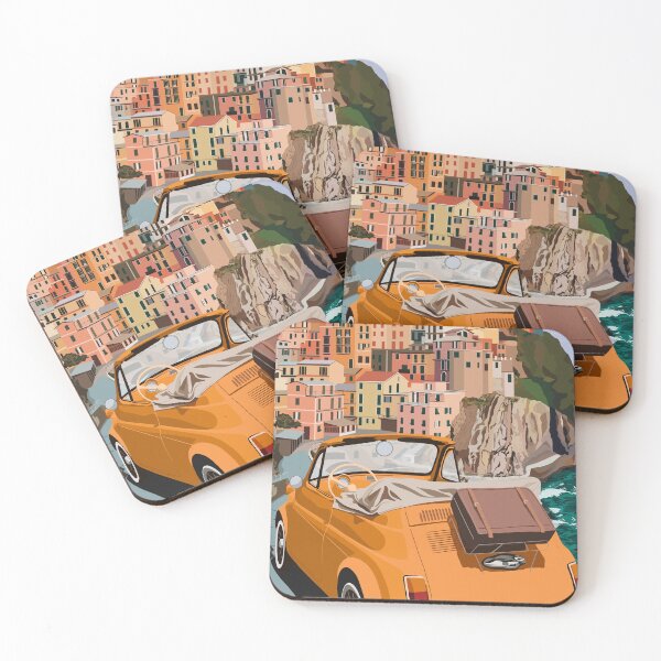Item preview, Cinque Terre Italy Travel Art  designed and sold by Hola Ilustra.