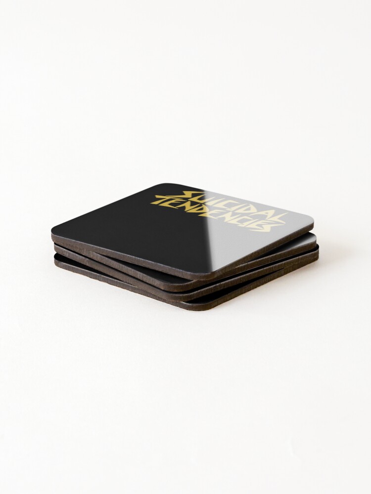 Thumbnail 4 of 5, Coasters (Set of 4), Suicidal designed and sold by RyleeMoodys.