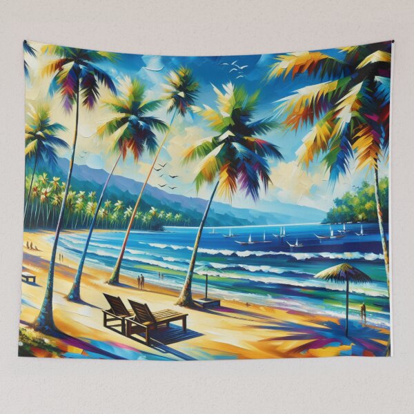 Item preview, Tranquility Beneath the Palm designed and sold by LATINOERRANTES.