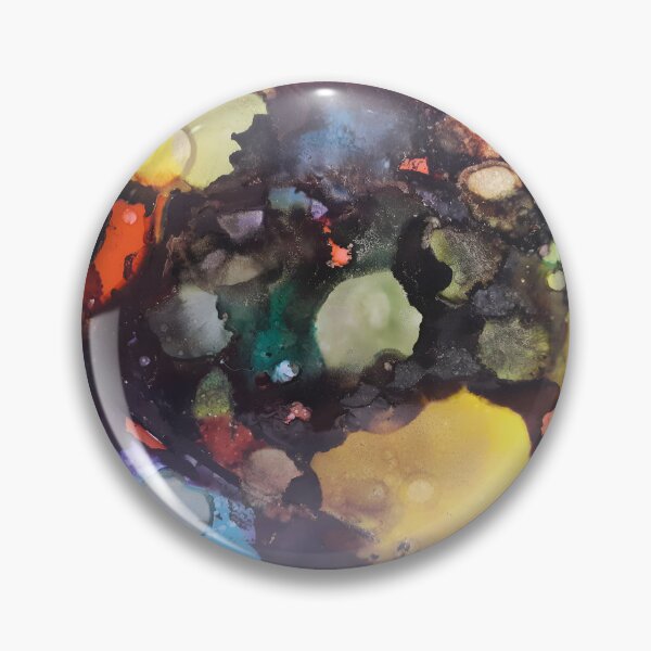 Item preview, Original Space Alcohol Ink Painting designed and sold by freshinkarts.