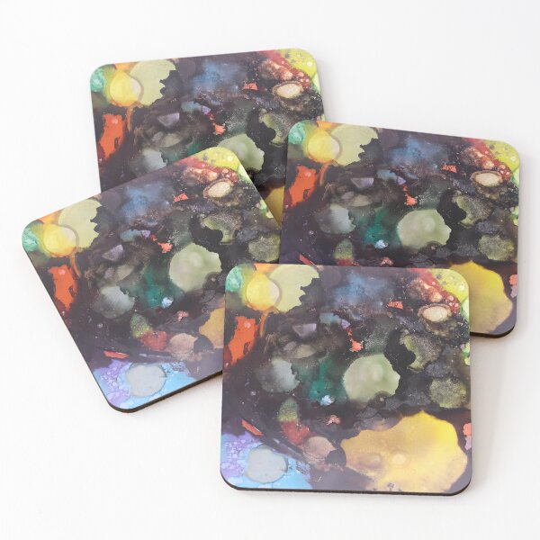 Item preview, Original Space Alcohol Ink Painting designed and sold by freshinkarts.