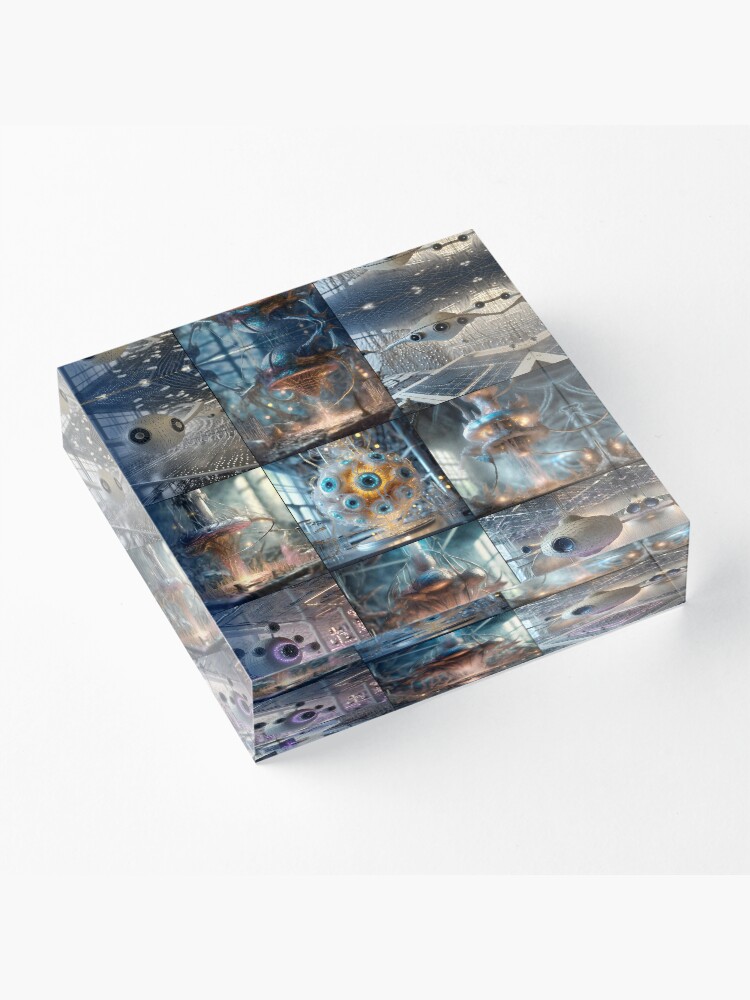 Thumbnail 3 of 5, Acrylic Block, L-OMEGA-000 designed and sold by philjarry.