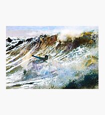 Surf Splash Photographic Print