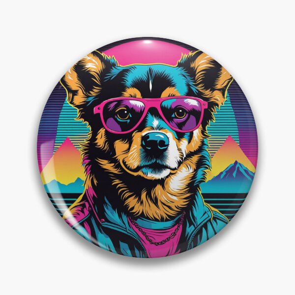 Item preview, Canine glasses the indispensable tool to highlight your furry friend's unique personality, adding a touch of individuality to each vision designed and sold by Pulsant  Paintings.