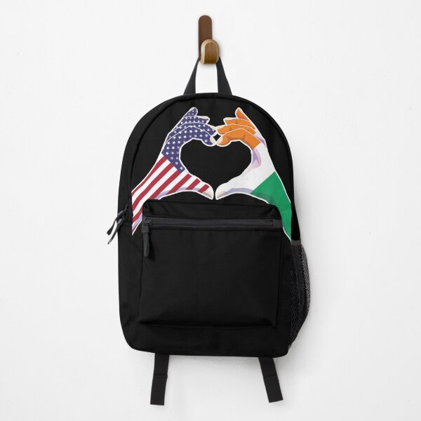 Item preview, Ivory Coast ivorian USA United States American America Love Heart Peace designed and sold by FlagX.