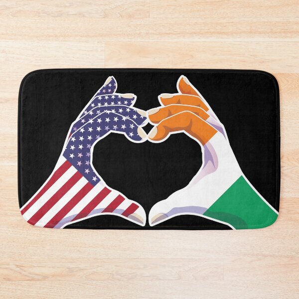 Item preview, Ivory Coast ivorian USA United States American America Love Heart Peace designed and sold by FlagX.