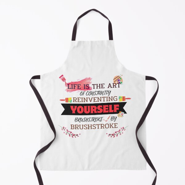 Item preview, Quotes About Life: Life is the art of constantly reinventing yourself, brushstroke by brushstroke designed and sold by MilkyBerryShop.