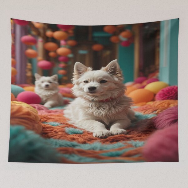 Aperçu de l'œuvre Fusion canine créée et vendue par Enchanting Art Vista.