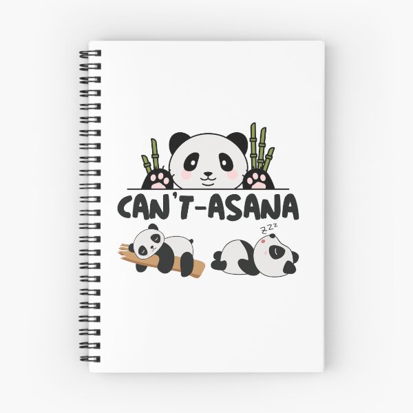 Item preview, CAN'T-ASANA Panda Yoga designed and sold by LyricsWear.