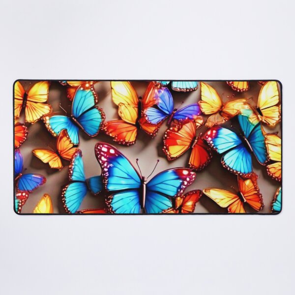 Item preview, Vibrant Butterfly Art designed and sold by Health And Fitness Posts e-Store.