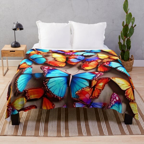 Item preview, Vibrant Butterfly Art designed and sold by Health And Fitness Posts e-Store.