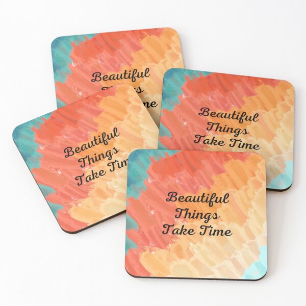 Item preview, Beautiful Things Take Time designed and sold by JustCrafted.