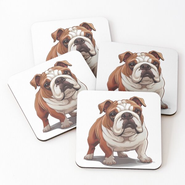 Item preview, Cute Cartoon Bulldog designed and sold by Lumora.Studio.