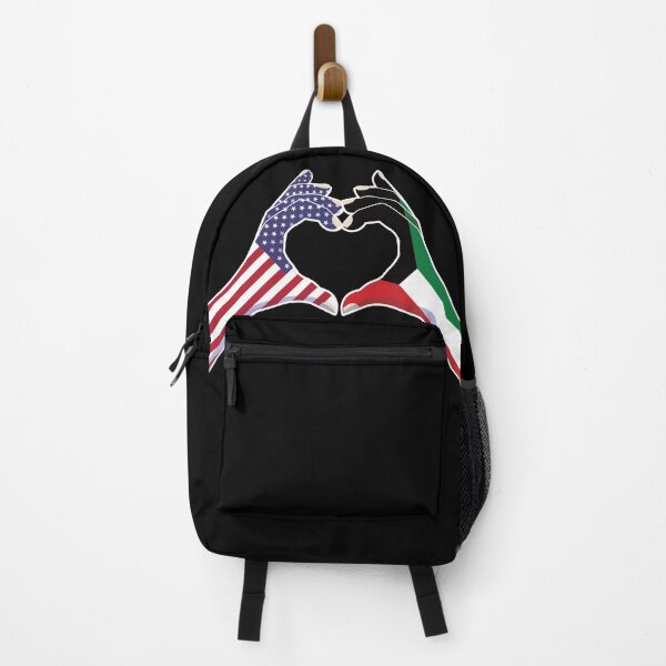 Item preview, Kuwait Kuwaiti USA United States American America Love Heart Peace designed and sold by FlagX.