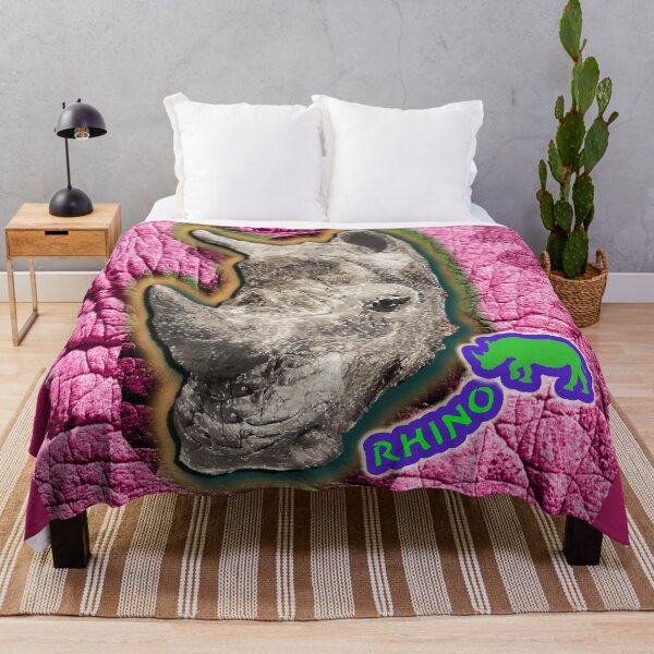 Item preview, Rhino Glance - Animal Print (by ACCI) designed and sold by VanyssaGraphics.