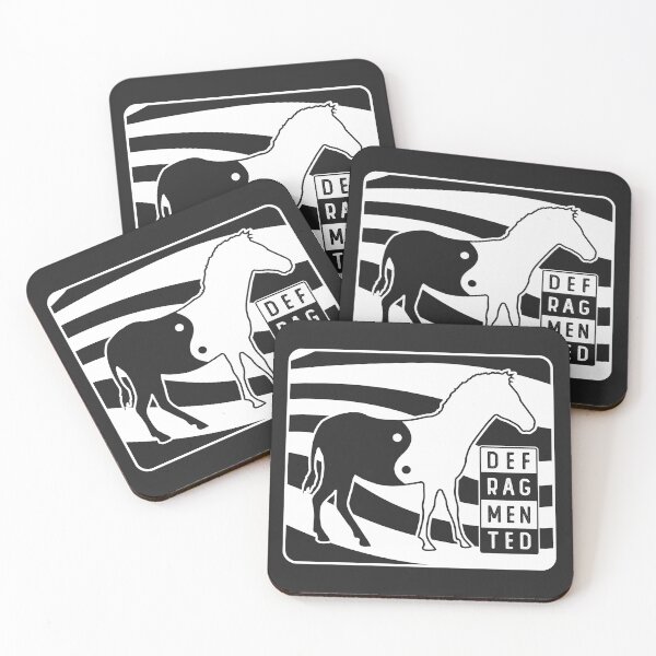 Item preview, Defragmented Yin-Yang Zebra designed and sold by PinnaArdensShop.