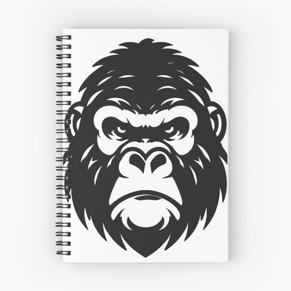 Item preview, Majestic Primate - Gorilla's Regal Visage designed and sold by Apex-Ape.