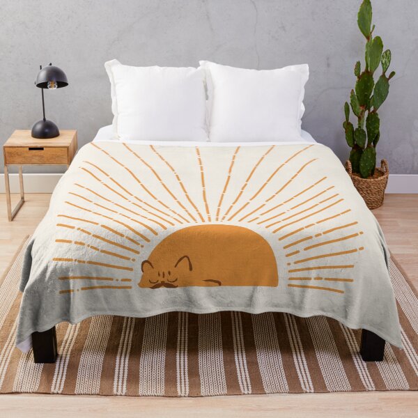 Item preview, Abstract Sunrise Persian Cat designed and sold by Huebucket.