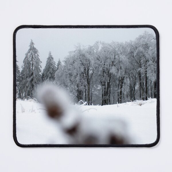 Item preview, Hoarfrost covers forest designed and sold by rhosbahu.