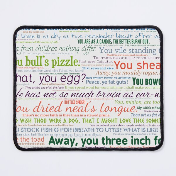 Item preview, Shakespeare Insults designed and sold by Montage-Madness.