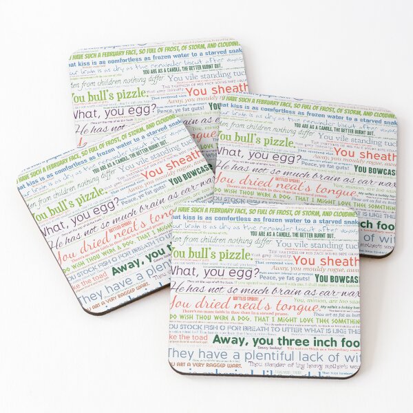 Item preview, Shakespeare Insults designed and sold by Montage-Madness.