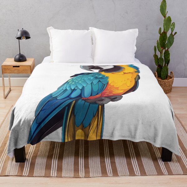 Item preview, parrot designed and sold by Stickermagician.