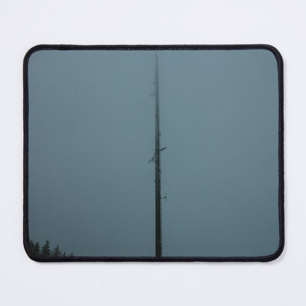 Item preview, Radio tower in winter fog designed and sold by rhosbahu.