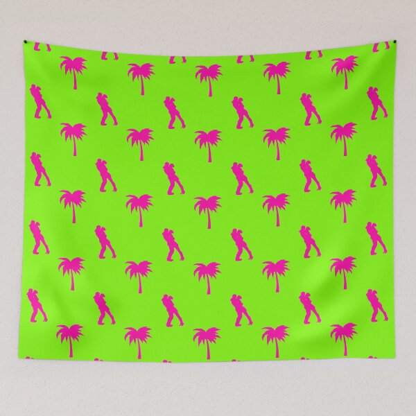 Item preview, Romantic Couple & Palms Pattern designed and sold by Jared Davies.