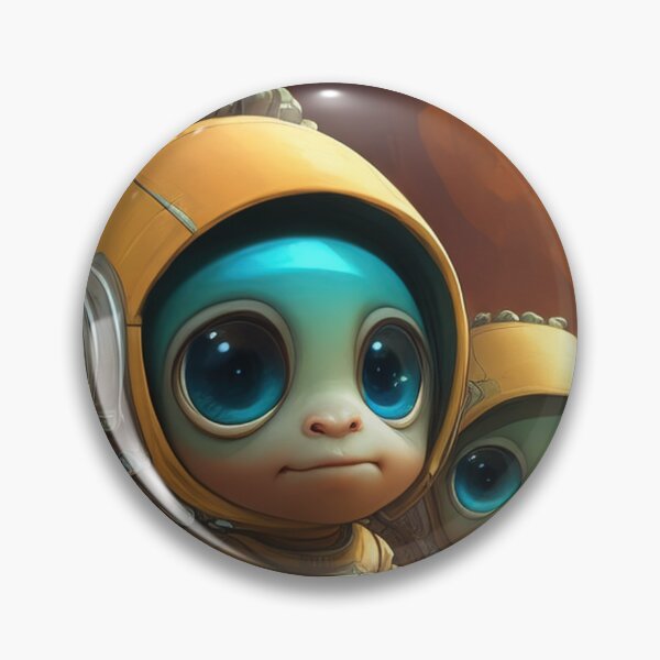 Item preview, Little Alien Cute, space, kids, mini, galaxy, extraterrestrial designed and sold by Cyber Kids.