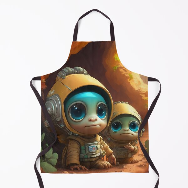 Item preview, Little Alien Cute, space, kids, mini, galaxy, extraterrestrial designed and sold by Cyber Kids.