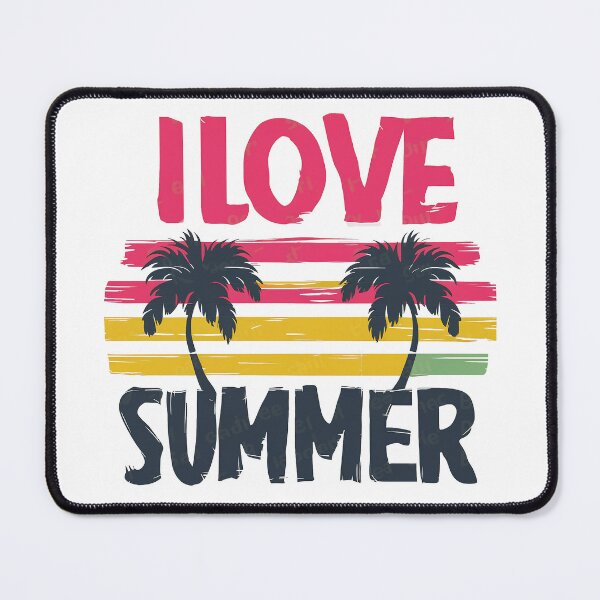 Item preview, I love summer designed and sold by StoreXlk.