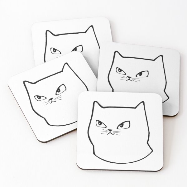 Item preview, Annoyed Cat in black designed and sold by RinsDekker.