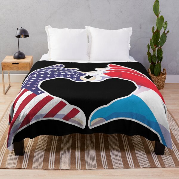 Item preview, Luxembourg Luxemburg Luxembourgian Luxemburgian USA United States American America Love Heart Peace designed and sold by FlagX.