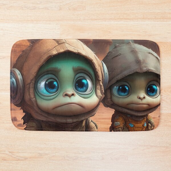 Item preview, Little Alien Cute, space, kids, mini, galaxy, extraterrestrial designed and sold by Cyber Kids.